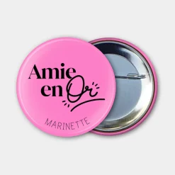 Badge EVJF personnalisé 56mm