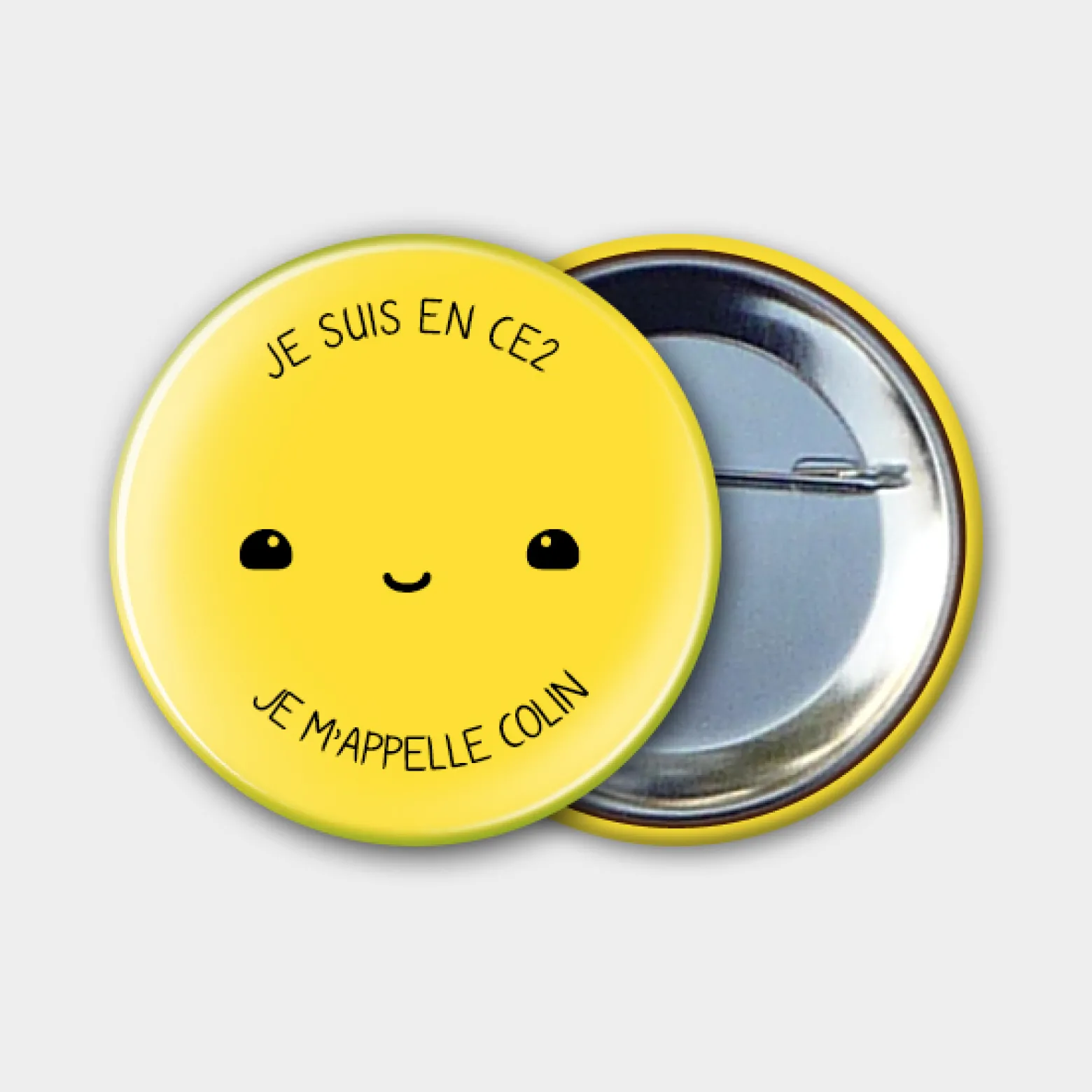 Badge "P'tite Bouille" prénom
