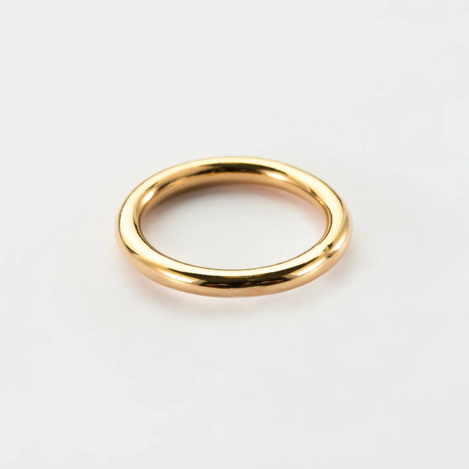 Bague jonc plaqué or