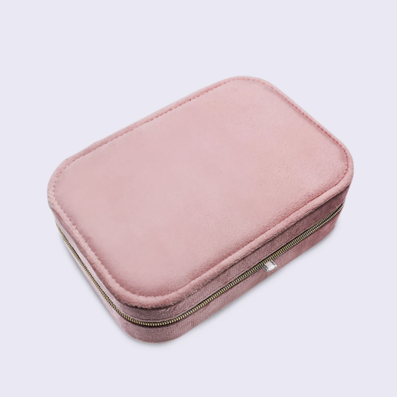 Boite à bijoux de voyage velours 16x11x5cm