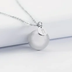 Bola de grossesse personnalisé médaille gravée acier 10 mm