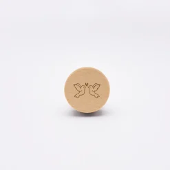 Bouchon de bouteille Mariée personnalisé bois gravé