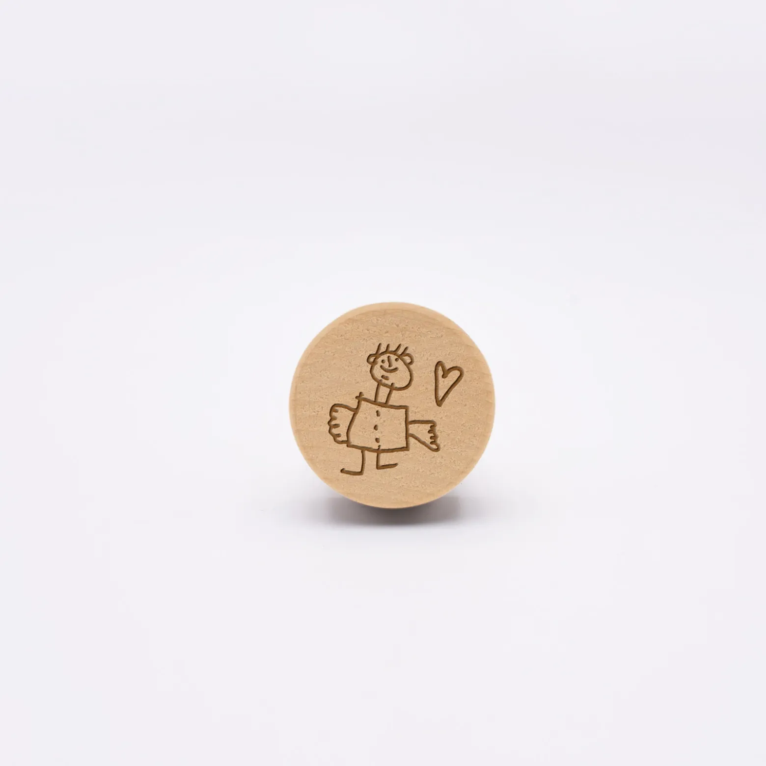 Bouchon de bouteille personnalisé bois gravé