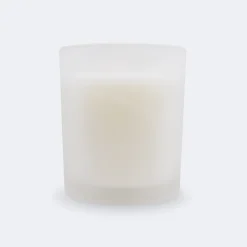 Bougie parfumée Fleur d'oranger personnalisé couvercle bois gravé