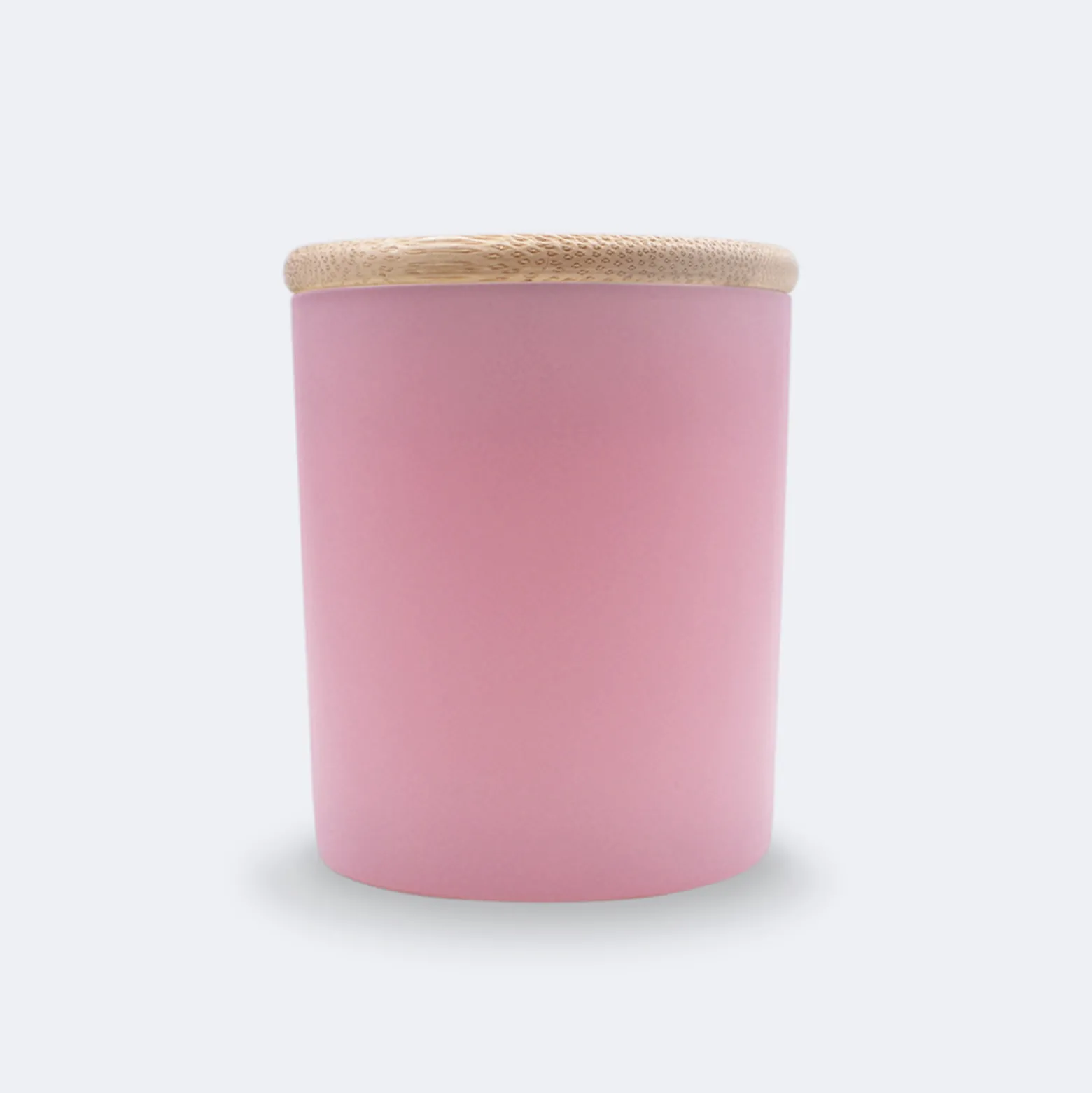 Bougie parfumée Sakura personnalisé couvercle bois gravé