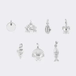Bracelet 3 tours Liberty personnalisé médaille gravée argent 10 mm et breloque(s) summer - à composer