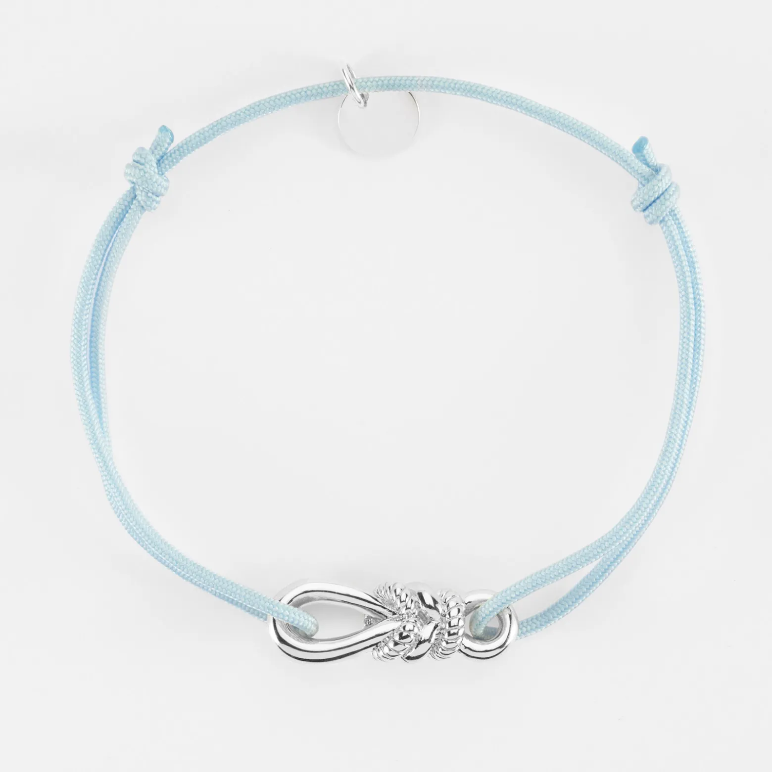 Bracelet cordon "Le lien" argent - HappyBulle x Lilylovesfashion