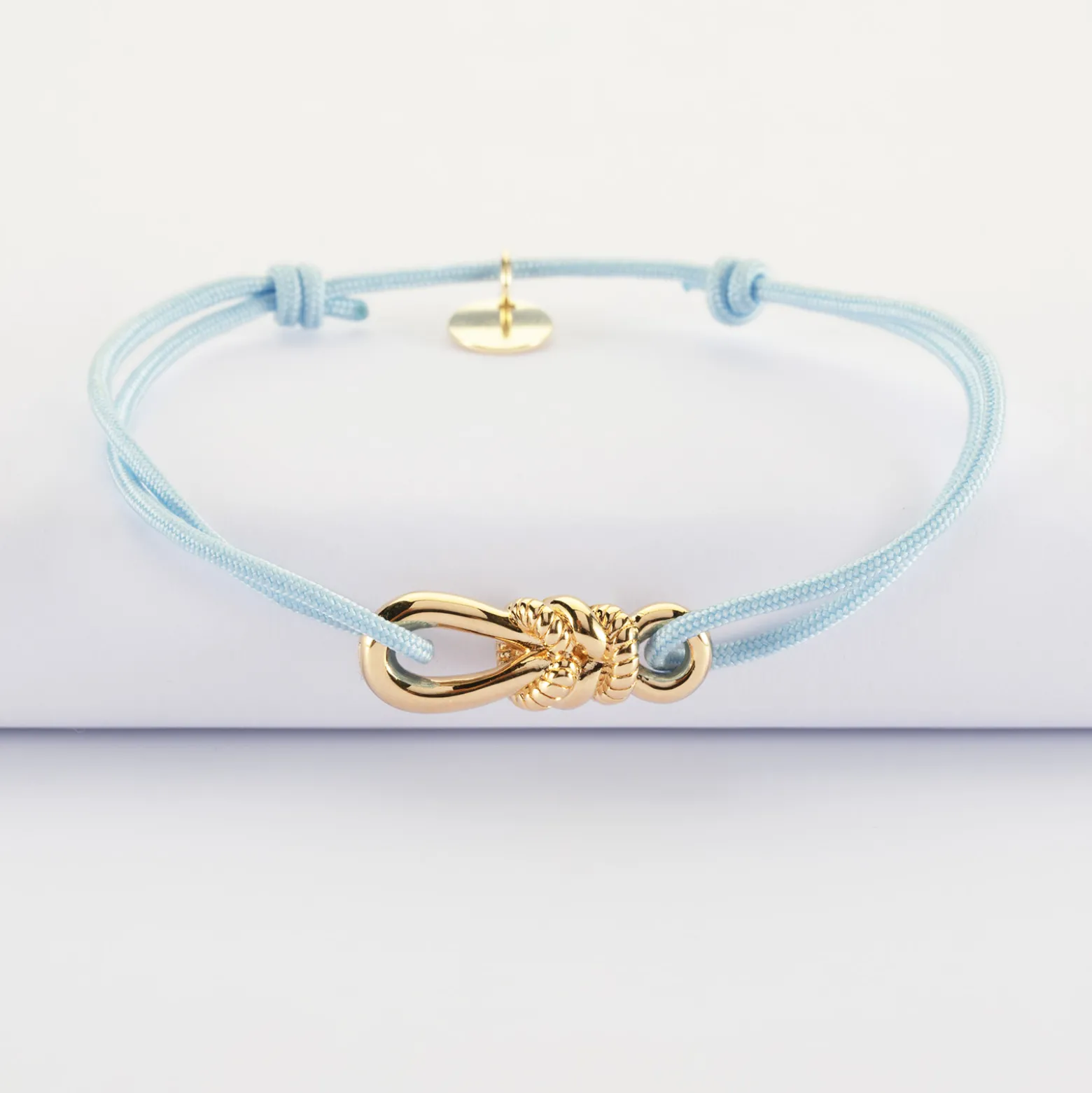 Bracelet cordon "Le lien" plaqué or - HappyBulle x Lilylovesfashion