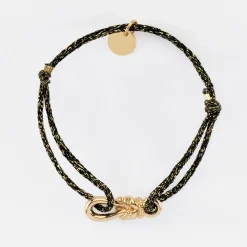 Bracelet cordon pailleté