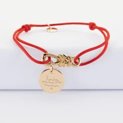 Bracelet cordon personnalisé
