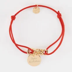 Bracelet cordon personnalisé
