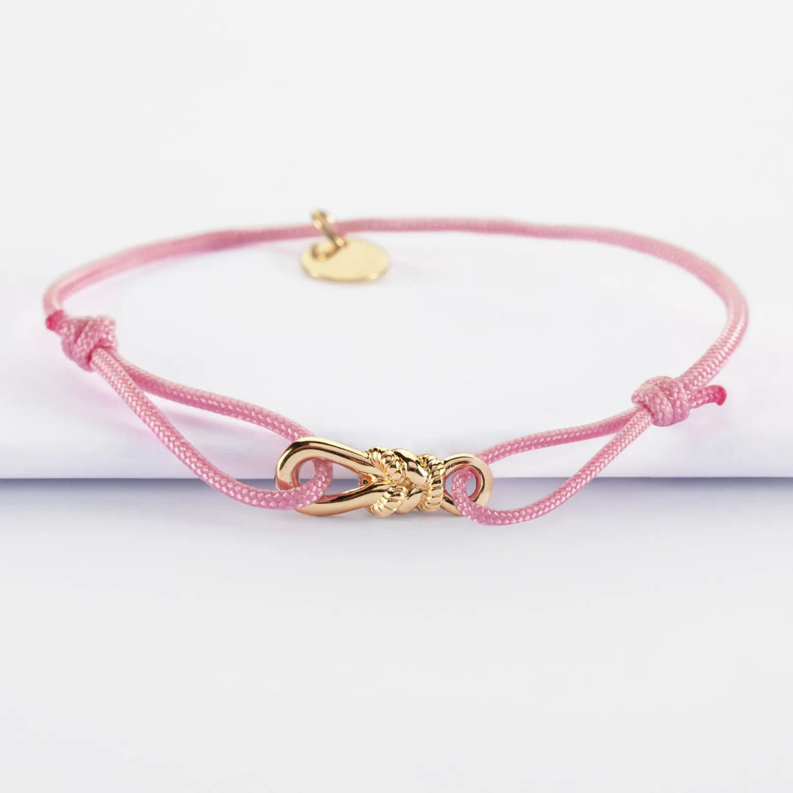 Bracelet enfant cordon "Le lien" plaqué or - HappyBulle x Lilylovesfashion