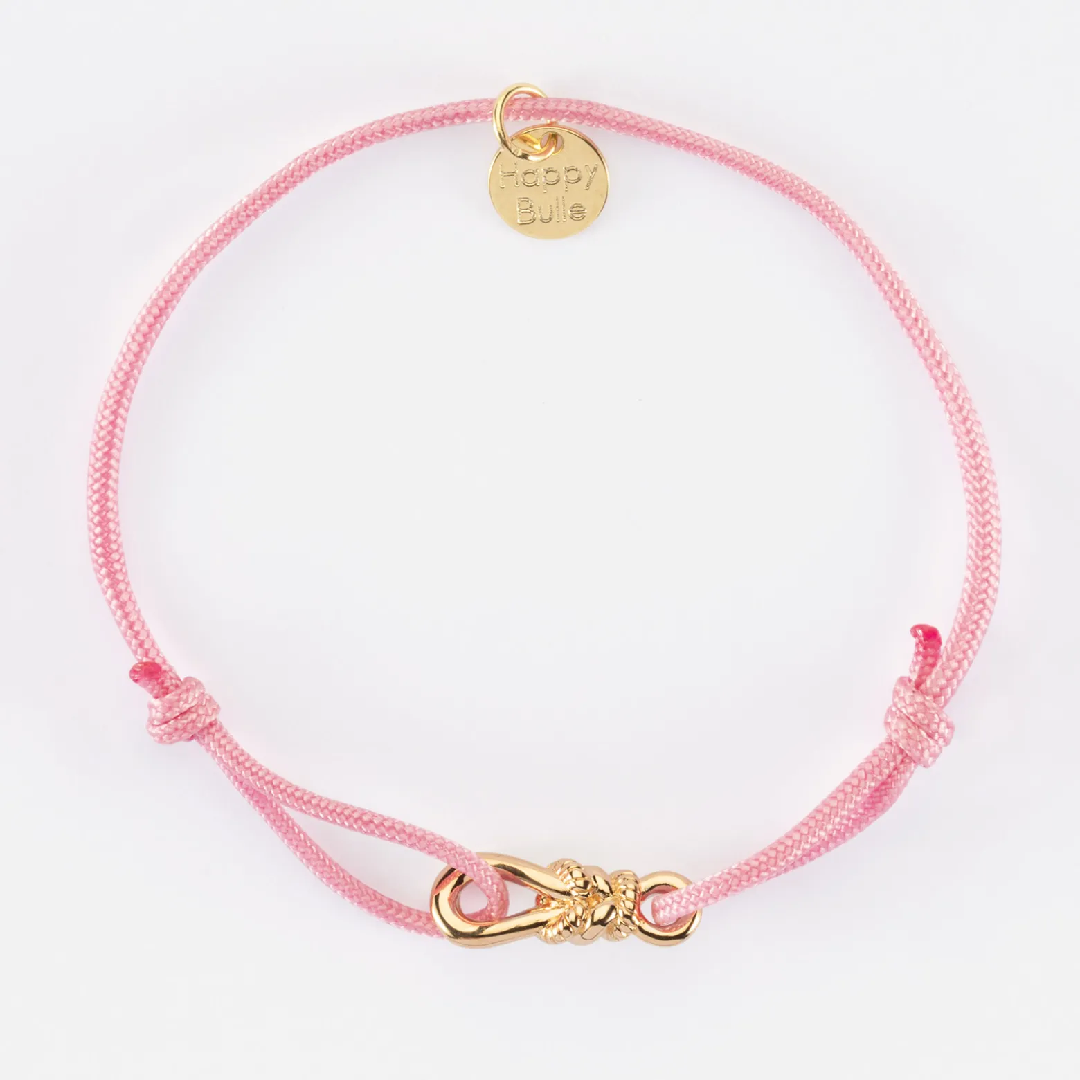 Bracelet enfant cordon "Le lien" plaqué or - HappyBulle x Lilylovesfashion