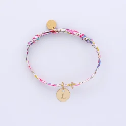 Bracelet enfant Liberty personnalisé collection Chapitre plaqué or - à composer