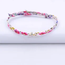 Bracelet enfant Liberty personnalisé collection Chapitre argent - à composer