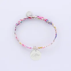 Bracelet enfant Liberty personnalisé collection Chapitre argent - à composer