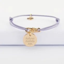 Bracelet enfant personnalisé cordon