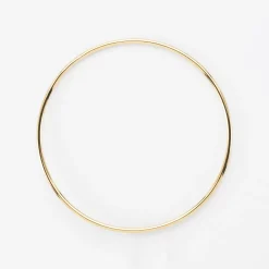 Bracelet jonc plaqué or