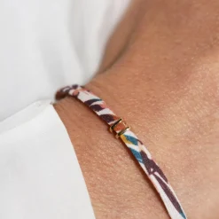 Bracelet Liberty personnalisé collection Chapitre plaqué or - à composer