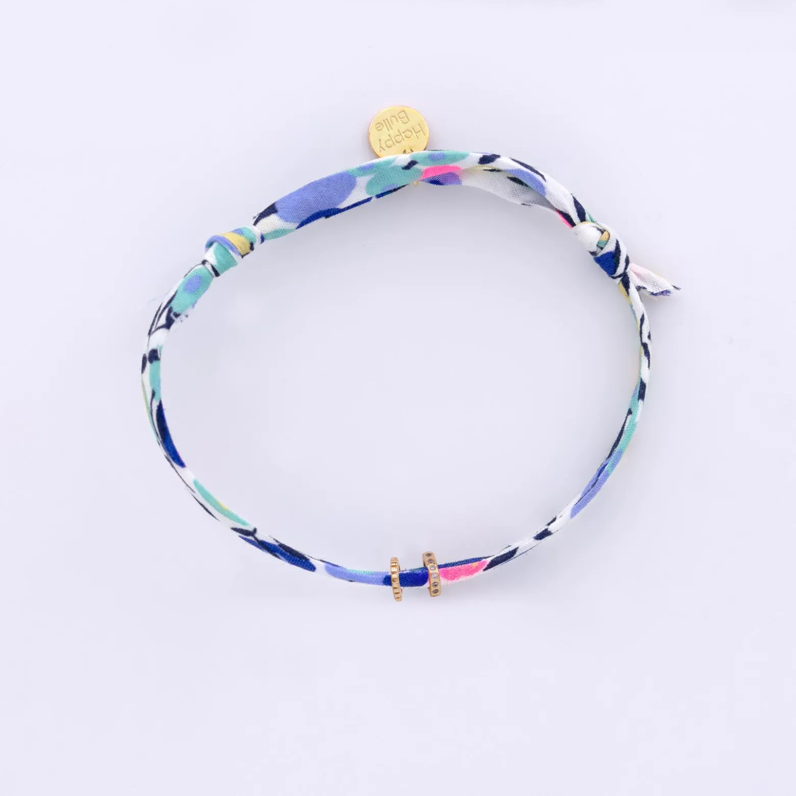 Bracelet Liberty personnalisé collection Chapitre plaqué or - à composer