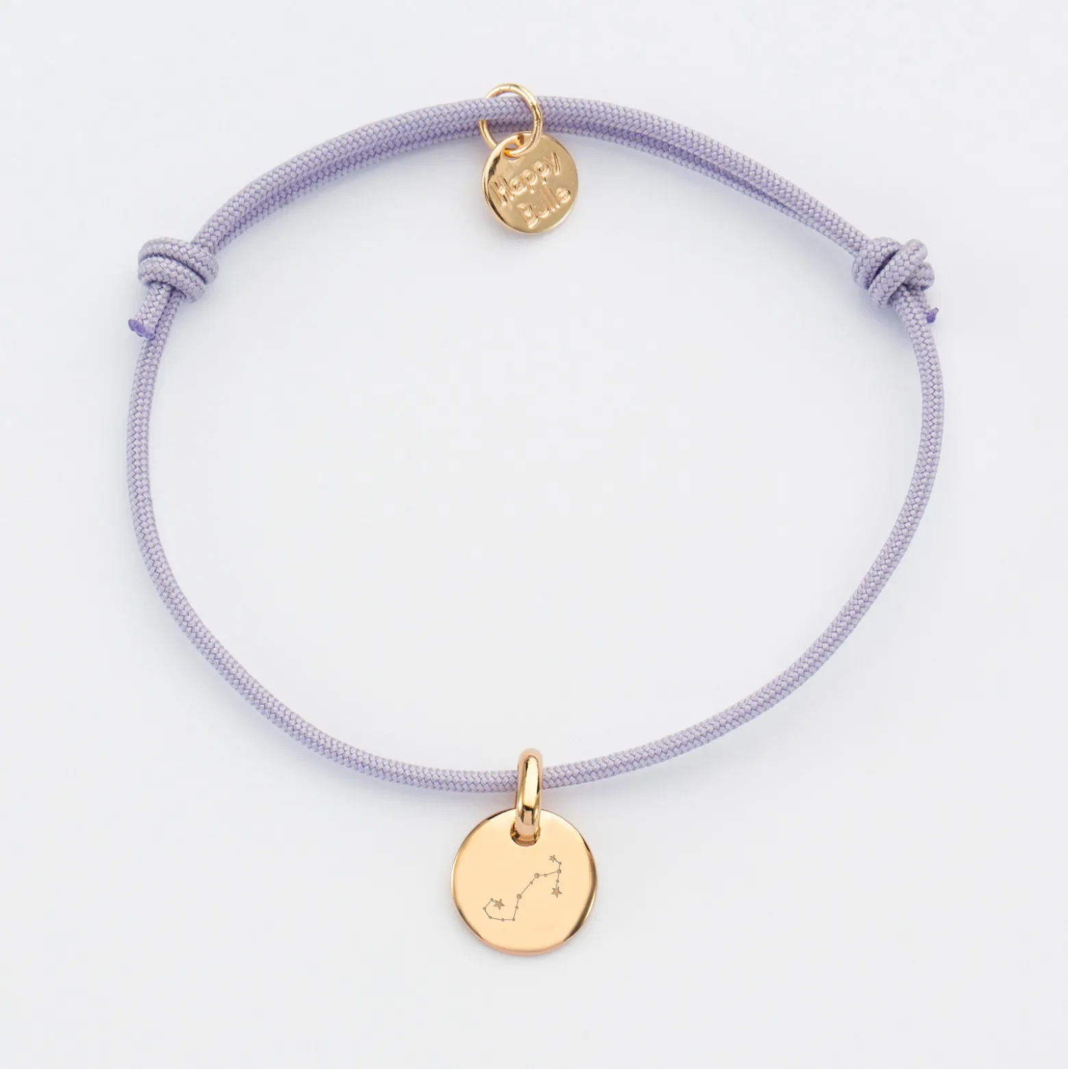 Bracelet personnalisé médaille gravée plaqué or 10 mm