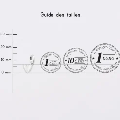 Breloque petit coeur bombé argent 7 mm - HappyBulle x Atelier Wagram