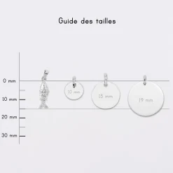 Breloque poisson articulé argent 15 mm