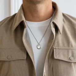 Chaîne gourmette argent
