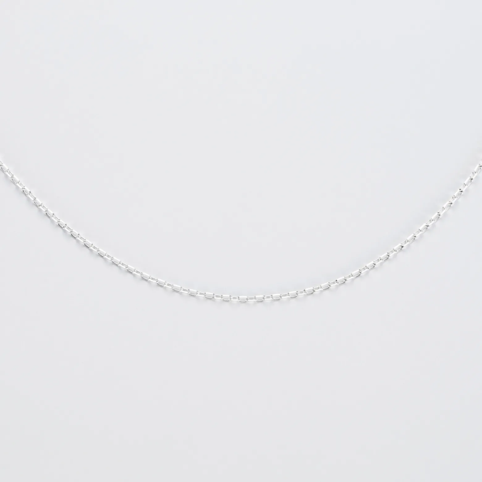 Chaîne maille argent