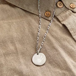 Chaîne maille figaro argent