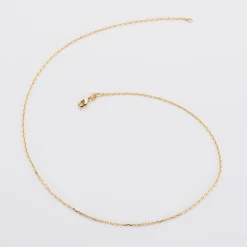 Chaîne maille plaqué or