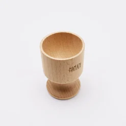 Coquetier personnalisé bois gravé