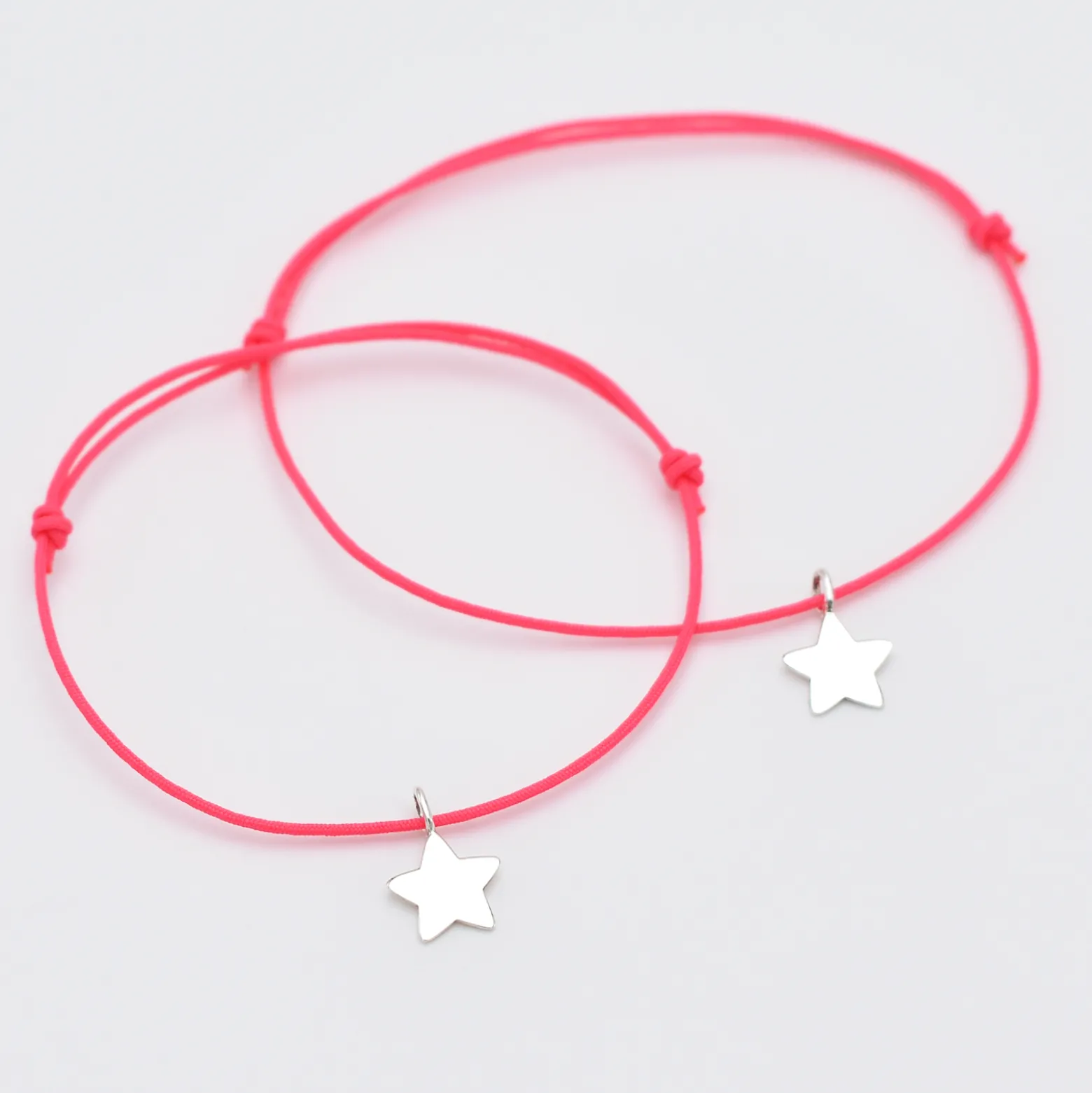 Duo de bracelets argent "Petite étoile"