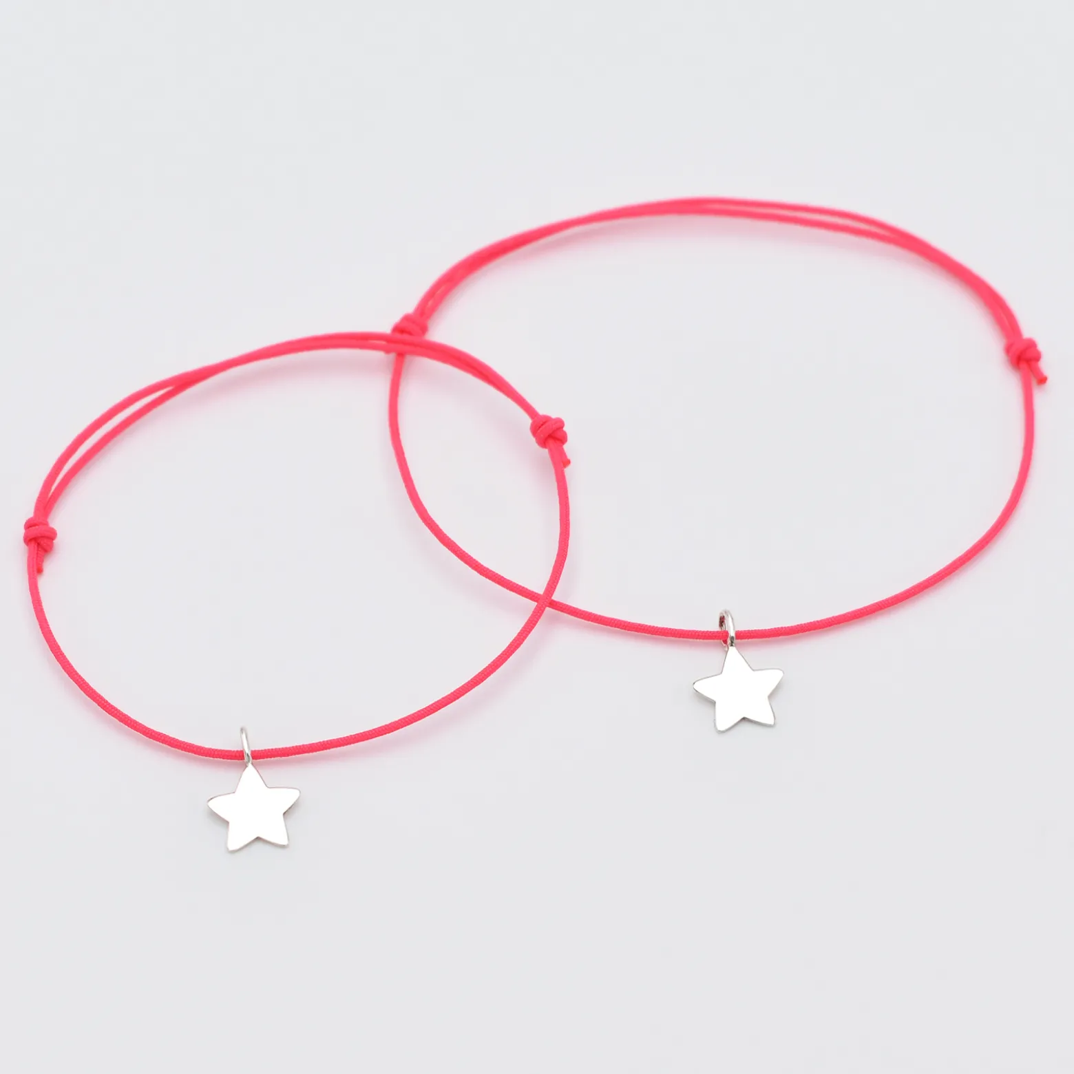 Duo de bracelets argent "Petite étoile"