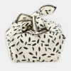 Furoshiki pétales coton bio 32x32cm - Avril