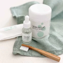 Kit d'entretien bijoux argent soin éclat intense