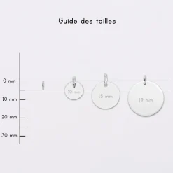 Mini-charm anneau dentelé collection Chapitre argent