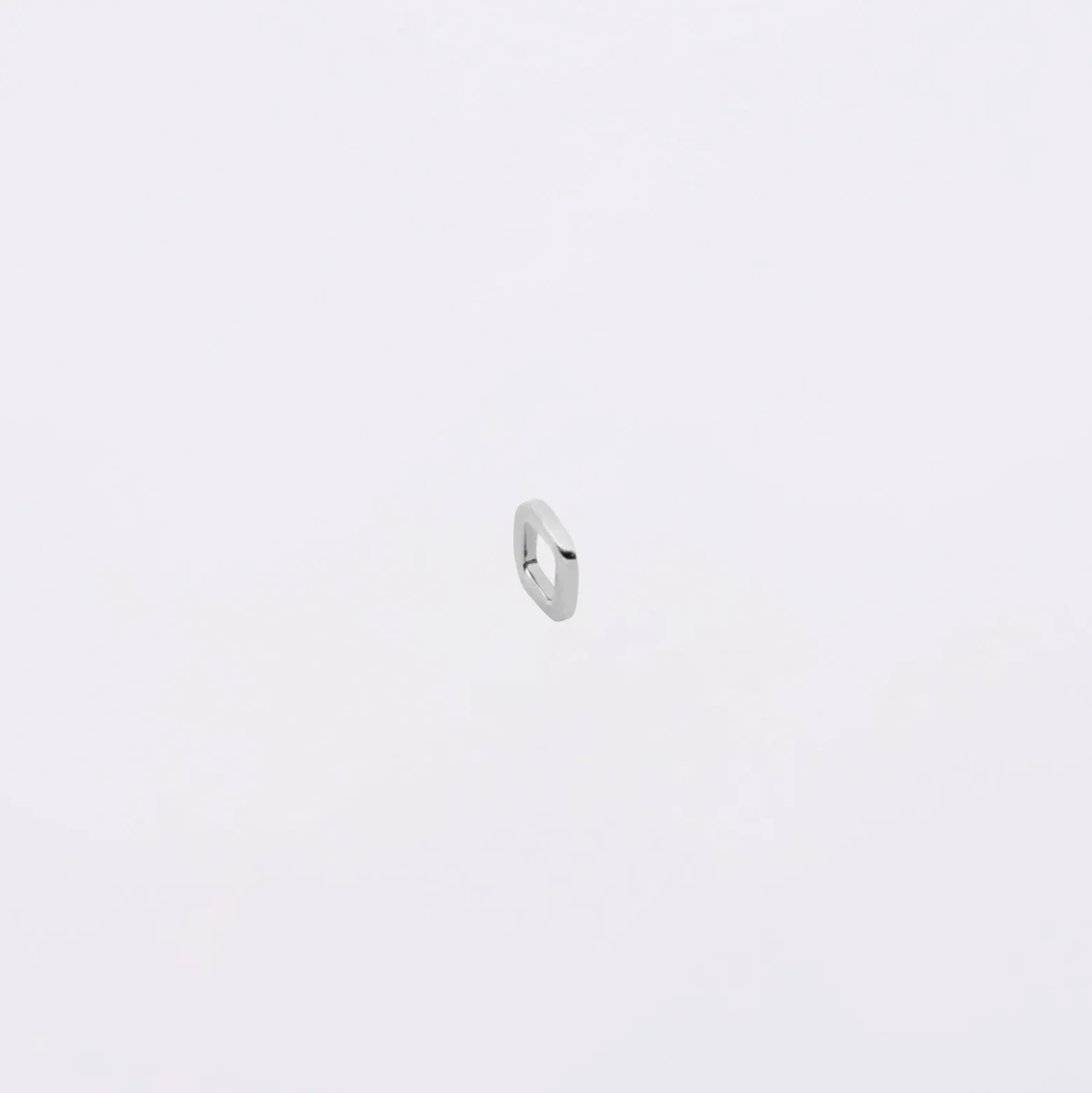 Mini-charm anneau simple collection Chapitre argent