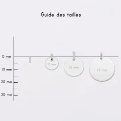 Mini-charm anneau simple collection Chapitre argent