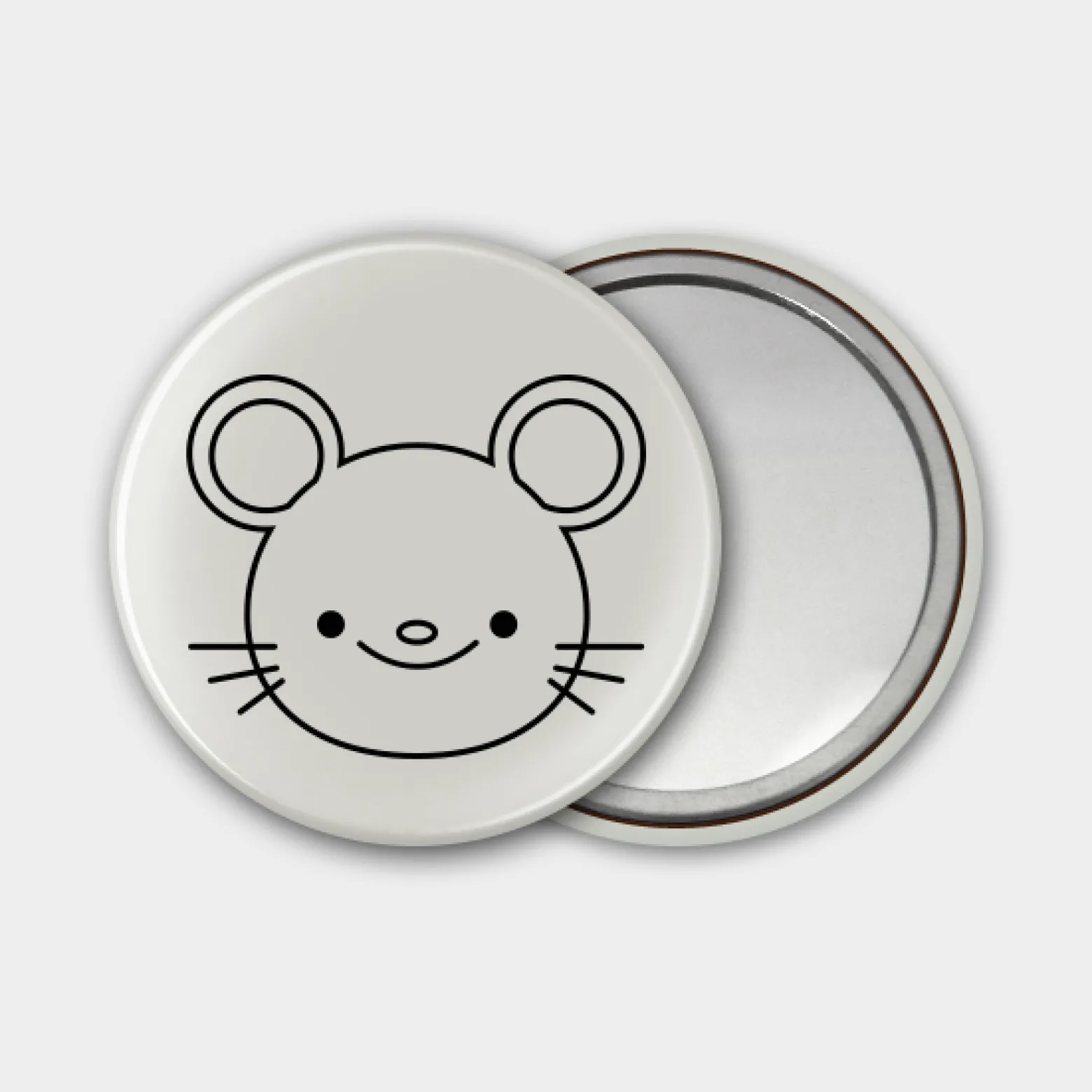 Miroir de poche personnalisé 56mm