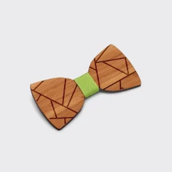 Noeud papillon enfant personnalisé gravé bois classique