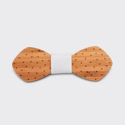 Noeud papillon enfant personnalisé gravé bois dandy