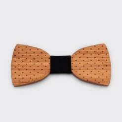 Noeud papillon personnalisé gravé bois classique