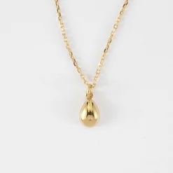 Pendentif coquillage cauri plaqué or 10 mm