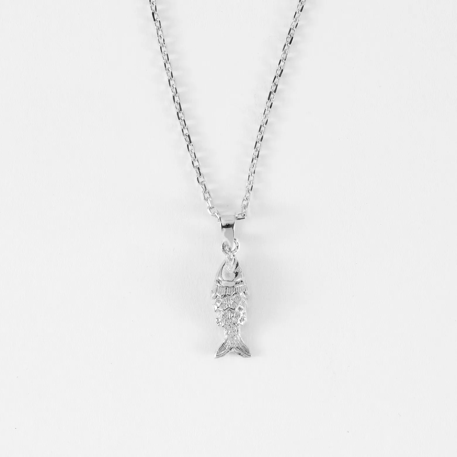 Pendentif poisson articulé argent 15 mm