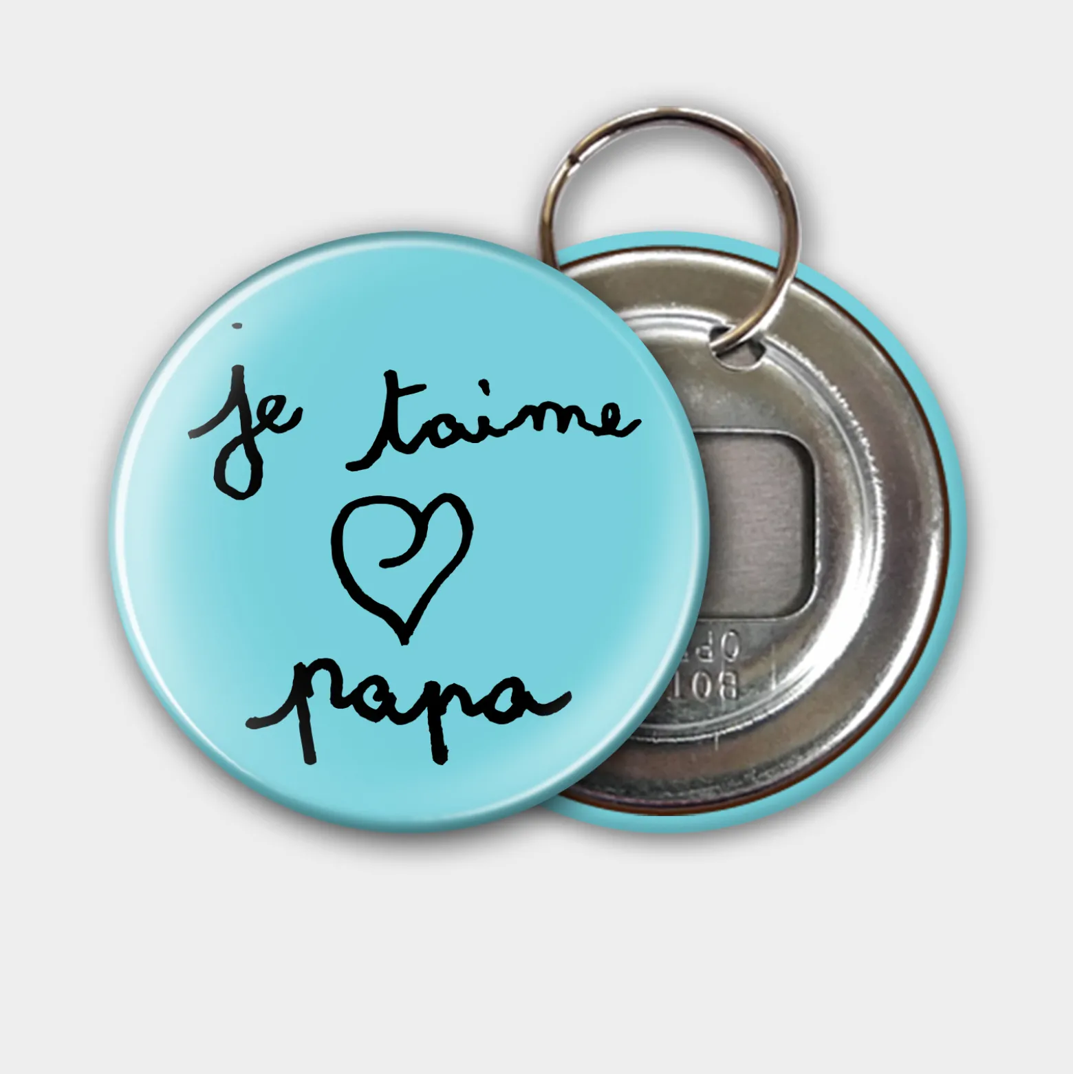 Porte clés-décapsuleur personnalisé 56mm
