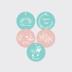 Étiquettes pour cadeaux de Noël